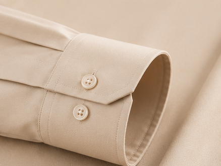 RUKMAN Men's Luxury Beige Shirt | Premium Full Sleeve Smart Casual & Business Wear
