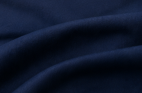 RUKMAN Men's Premium Navy Blue Cotton Shirt | Full Sleeve Formal, Business & Smart Casual Shirt
