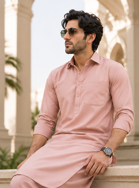 GEE CEE Refined in Tea Pink – A Perfect Blend of Tradition, Luxury & Modern Elegance