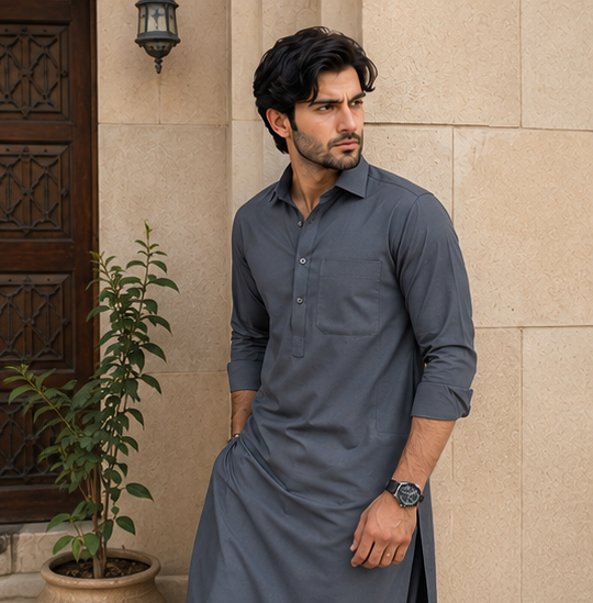 GEE CEE Timeless Elegance in Slate Grey